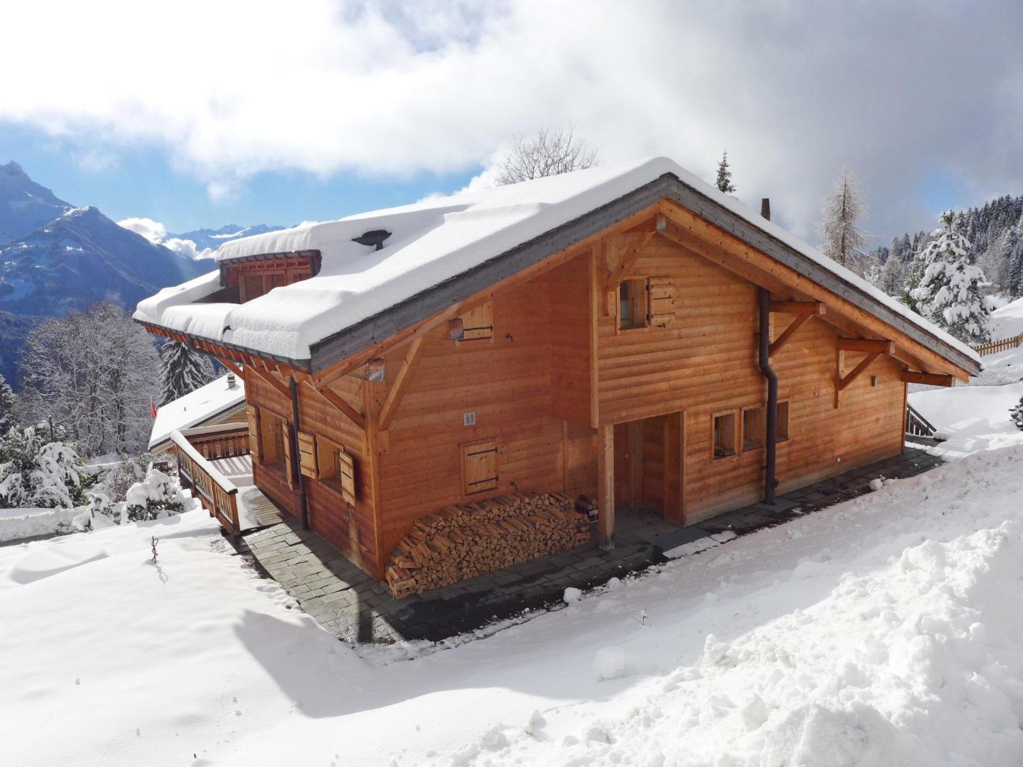 Chalet Chalet Maurice By Interhome Chesieres Bagian luar foto