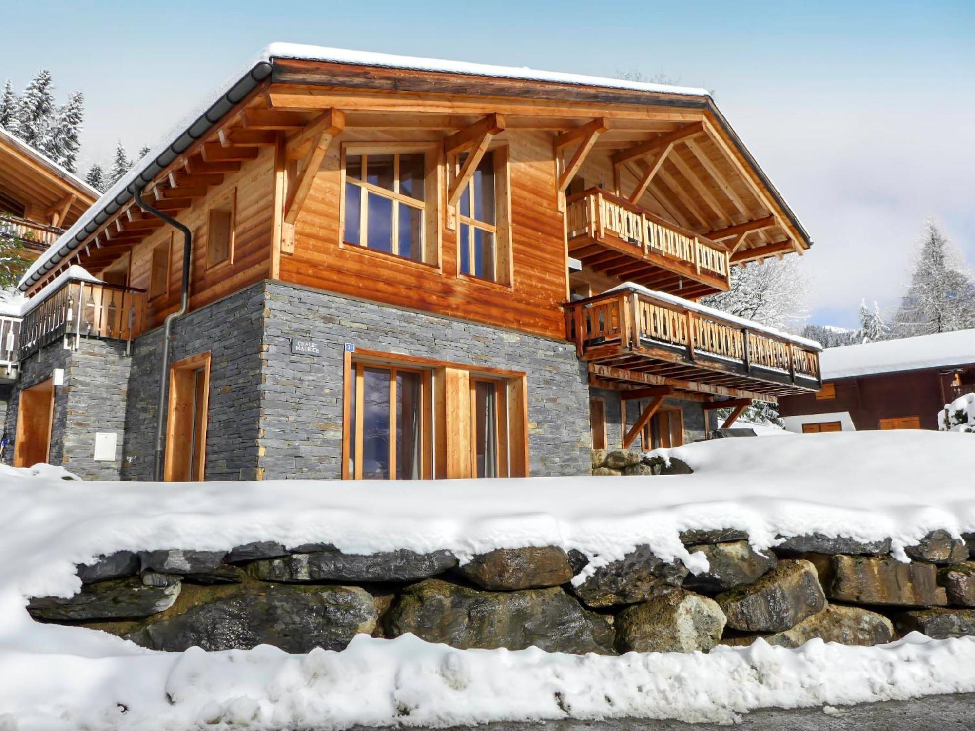 Chalet Chalet Maurice By Interhome Chesieres Bagian luar foto